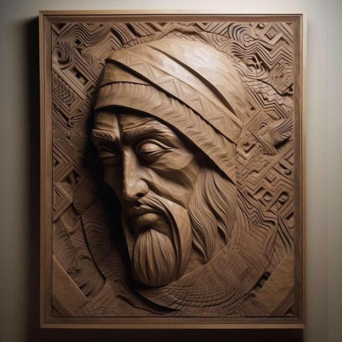 نموذج ثلاثي الأبعاد لآلة CNC 3D Art 